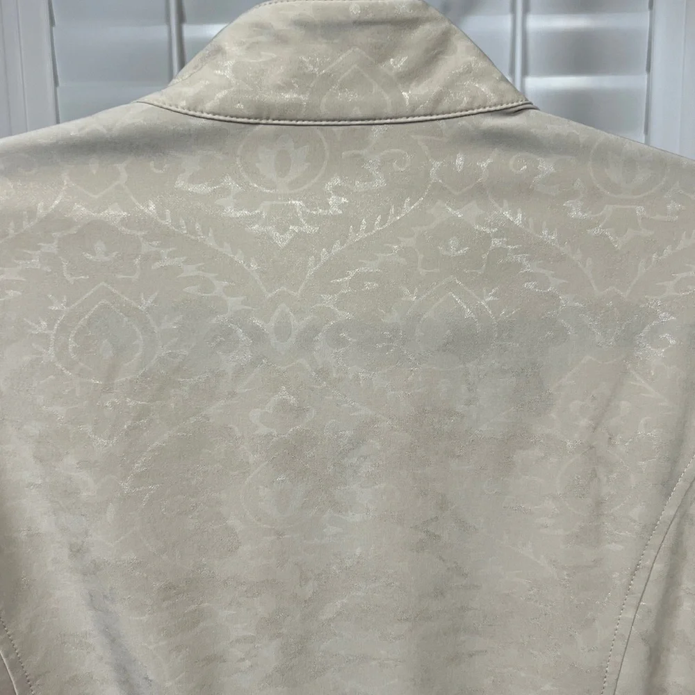 Chico's Cream Utility Jacket - Picture 3 of 4